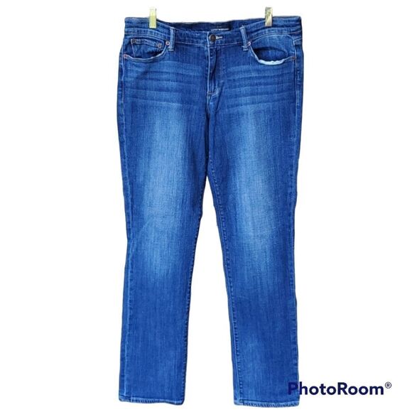 𝅺LUCKY Brand Straight Leg Jeans 12/31 Mid Rise - Picture 1 of 6